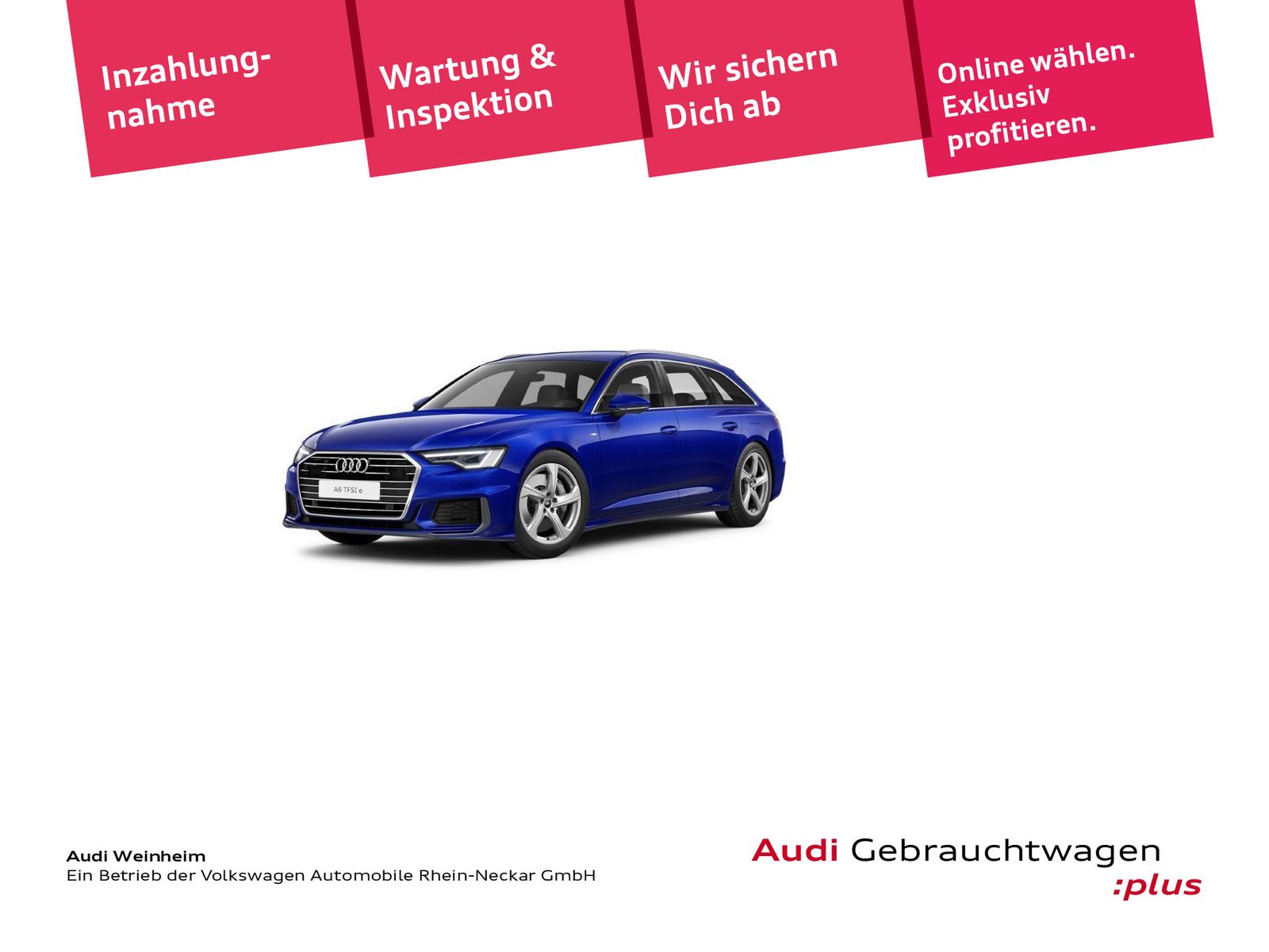 Audi A6 Avant 50 TFSIe quattro S tronic S line AHK Ma