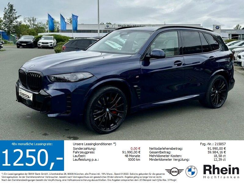 BMW X5 xDrive50e M Sport Pro AHK LUFT INTEG ACC AUTO