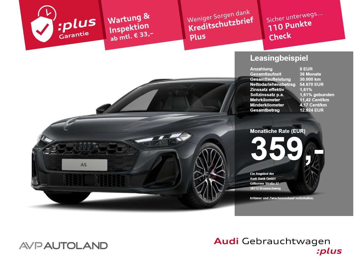 Audi A5 Avant TFSI S tronic S Line | NAVI | LED |