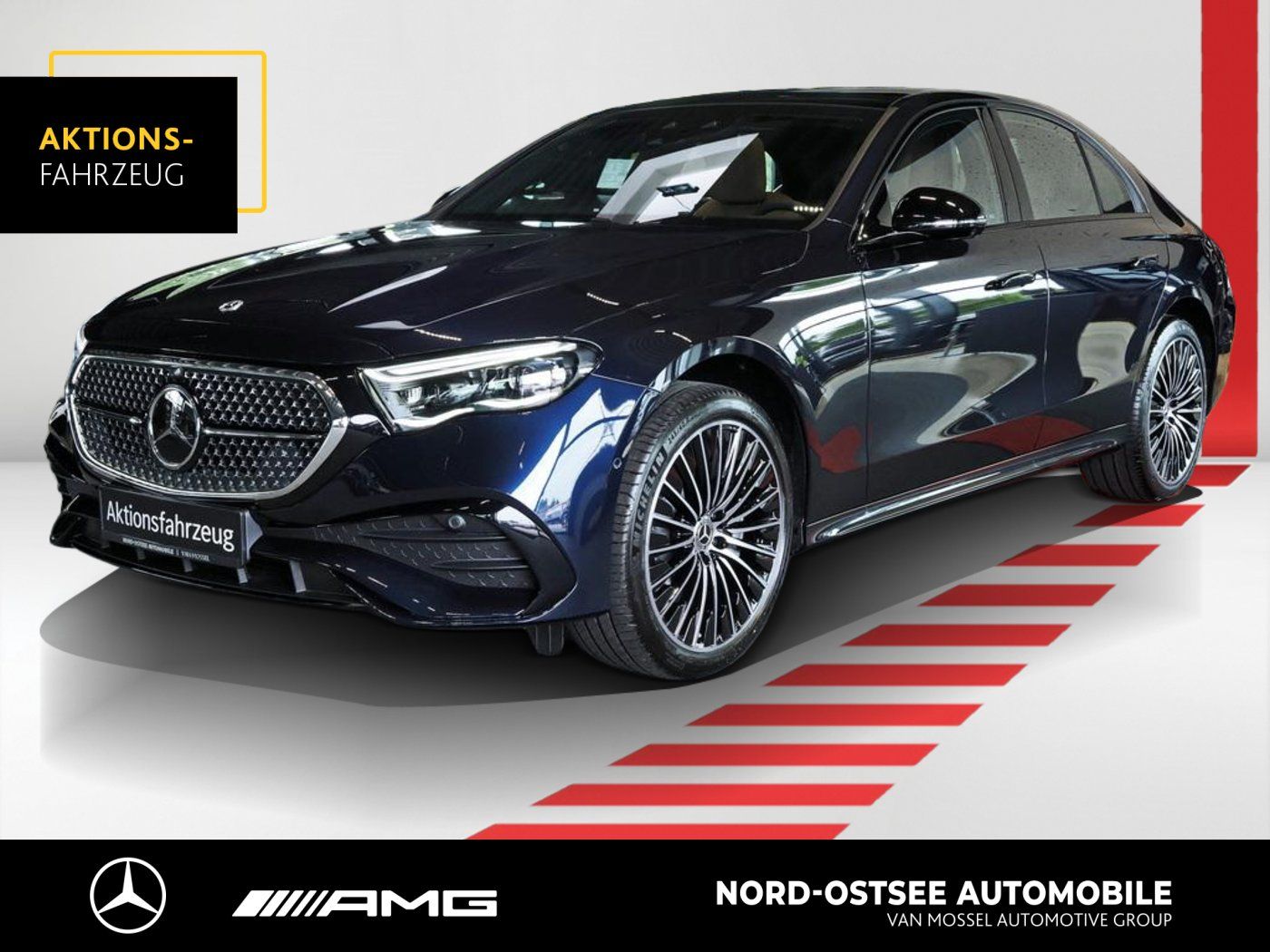 Mercedes-Benz E 450 d 4M AMG NIGHT PANO AHK 4D-SOUND HAL