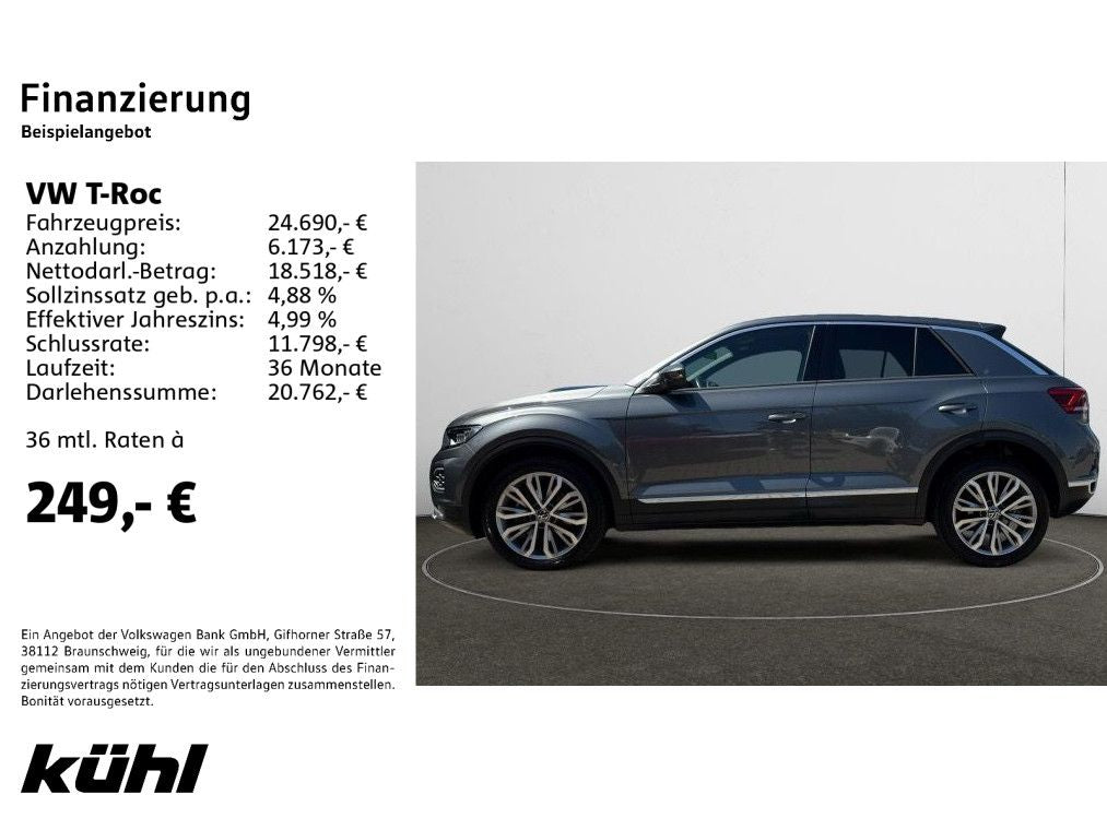 Volkswagen T-Roc 2.0 TDI DSG Sport - Samsaru's Car Outlet