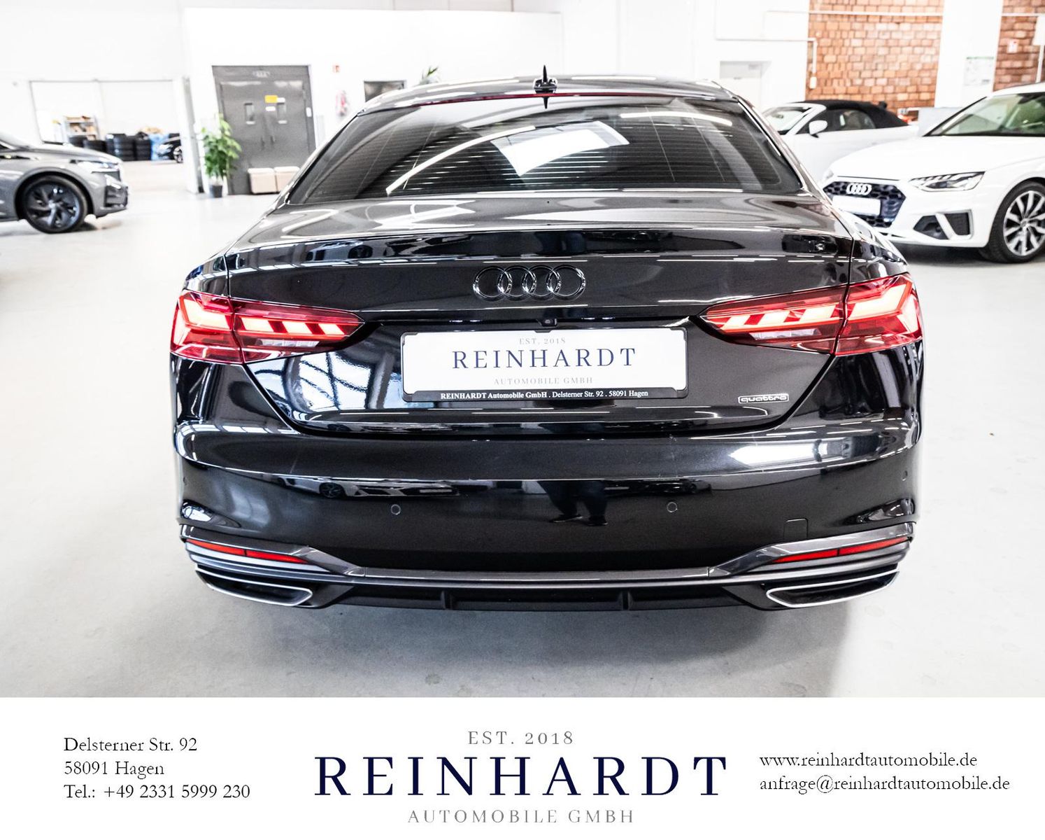 Audi A5 COUPE 40TDi Q S LINE/ALL-BLACK/19Z./ACC/MATRX