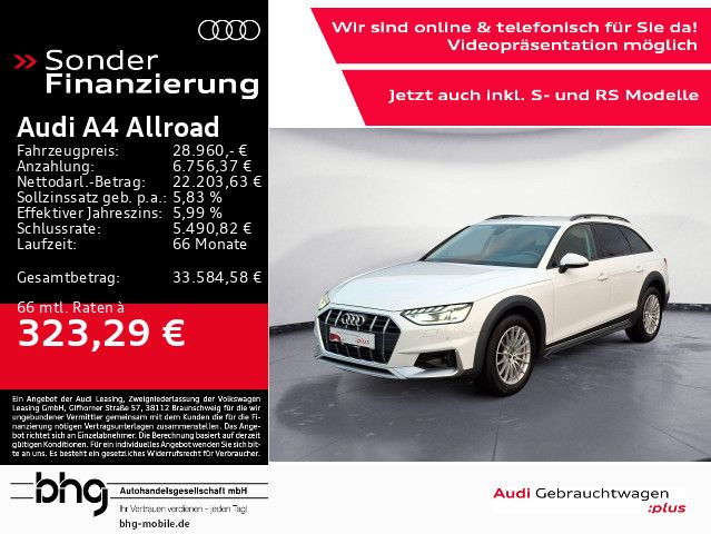 Audi A4 Allroad quattro 40TDI S tronic AssistTour Bus