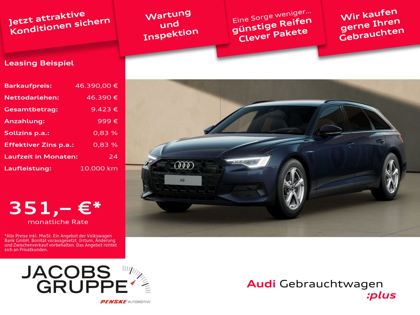 Audi A6 Avant 40 TDI advanced - Samsaru's Car Outlet