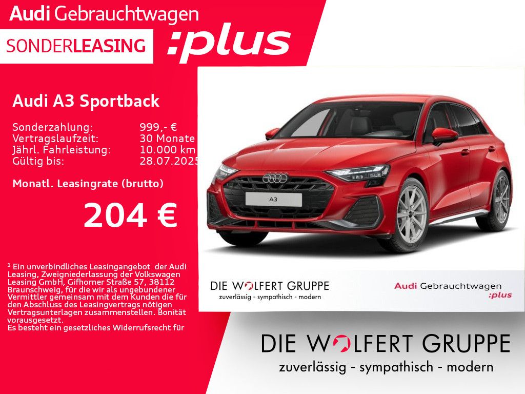 Audi A3 Sportback S line 35 TFSI - Samsaru's Car Outlet