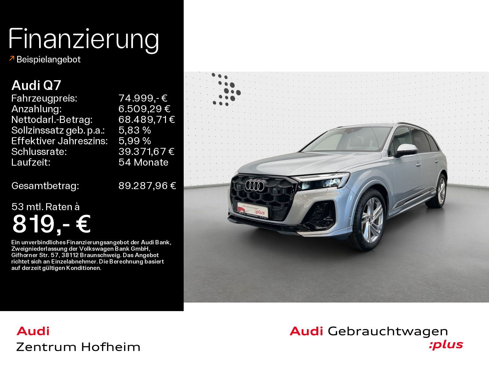 Audi Q7 50 TDI qu S line tip*Facelift*Air*HUD*Pano*Ma