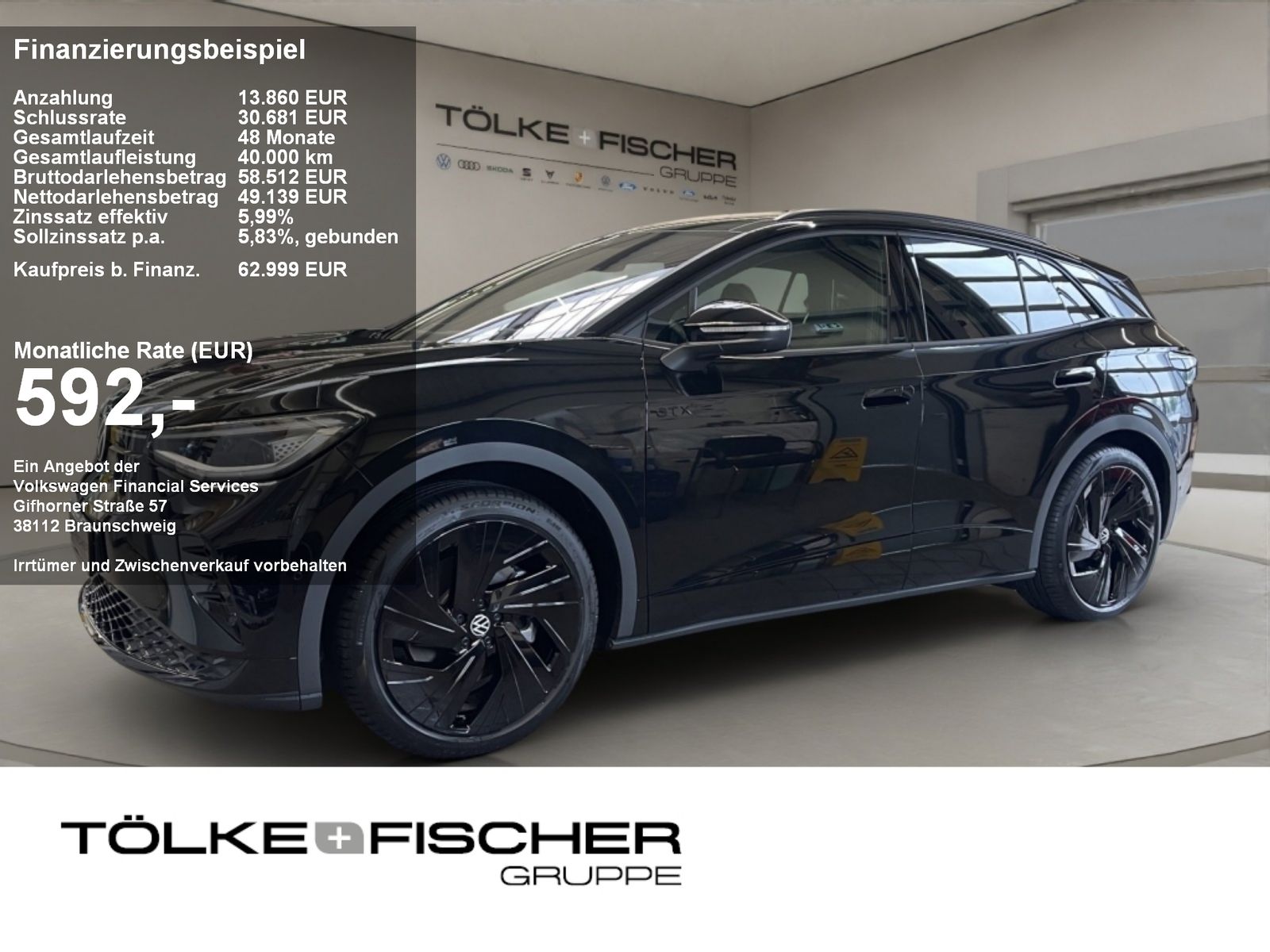 Volkswagen ID.4 GTX AHK Entertainment Design Komfortpaket