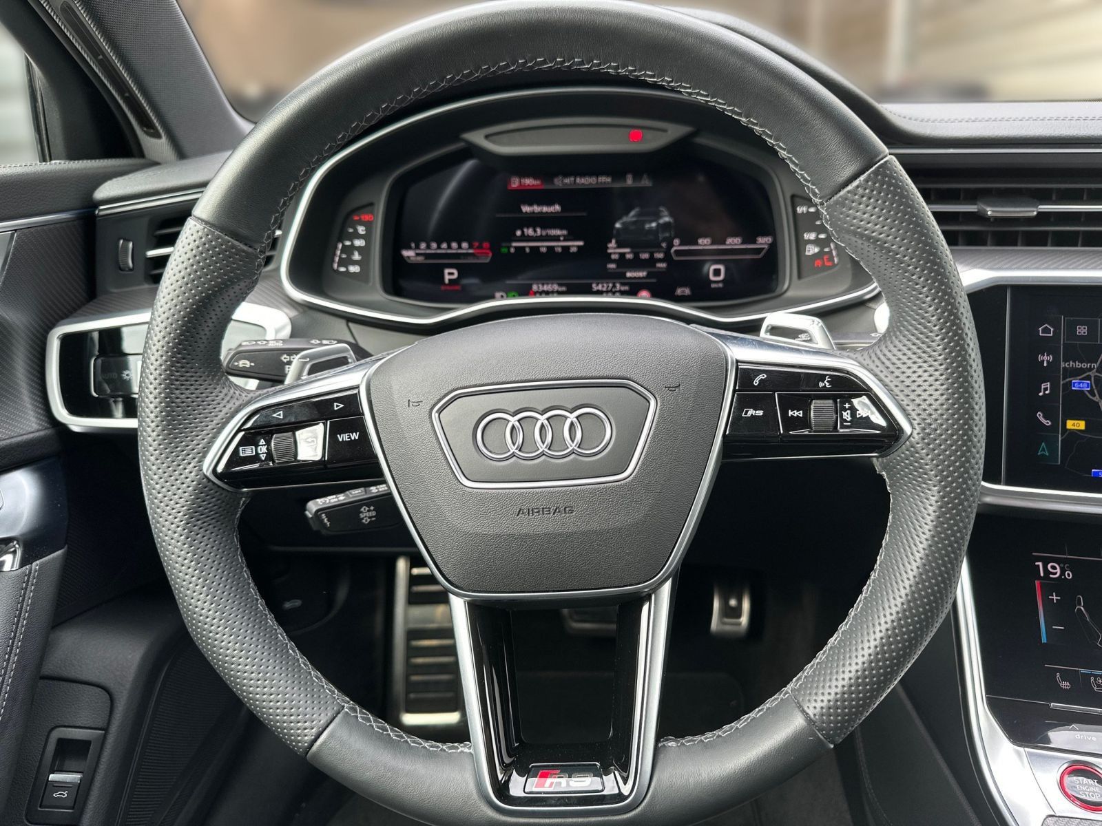 Audi RS6 Avant 280 KM/H+HD MATRIX+AHK+LUFT+WABEN+B&O+