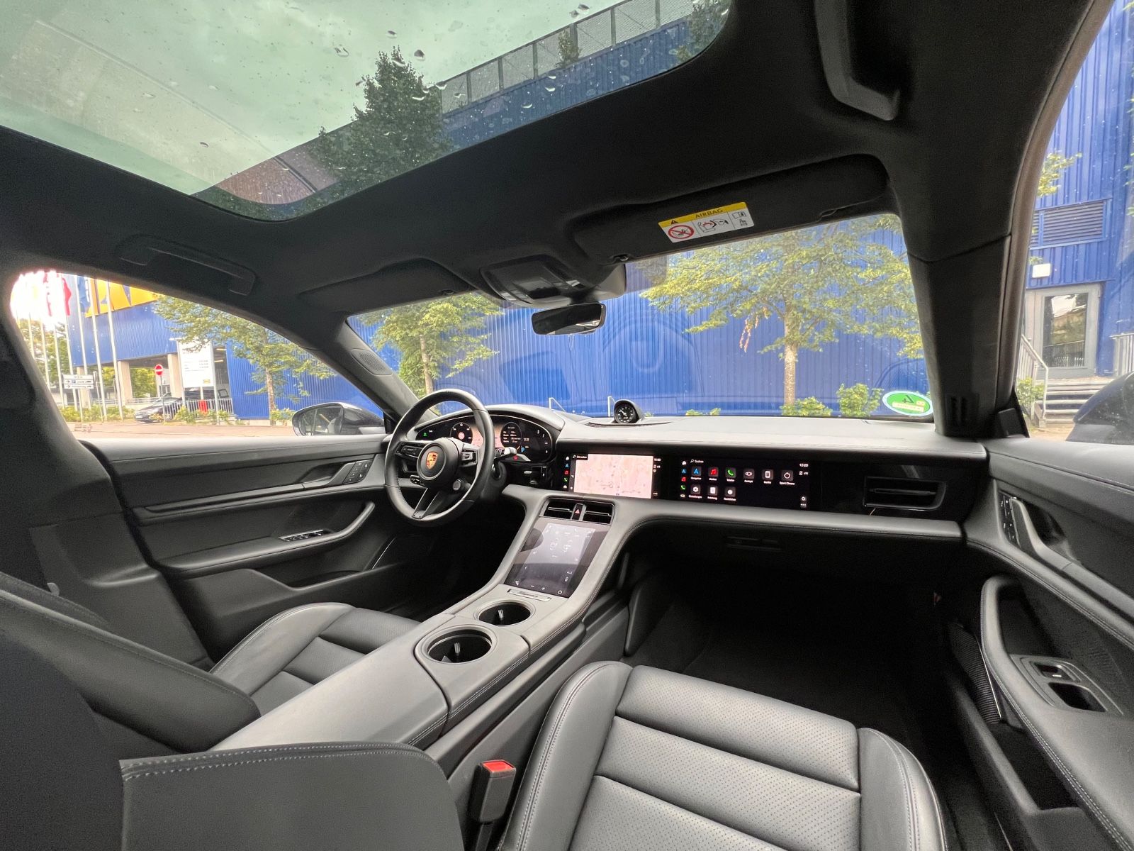 Porsche Taycan Turbo #BURMESTER! HINTERACHS! INNO! MY23!
