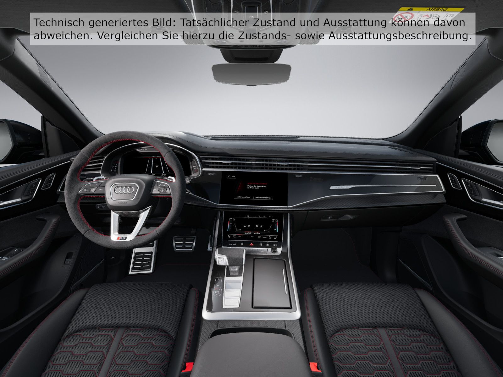 Audi RS Q8*Keramik*305 km/h*B&O*HUD*Pano*Standh*Matri