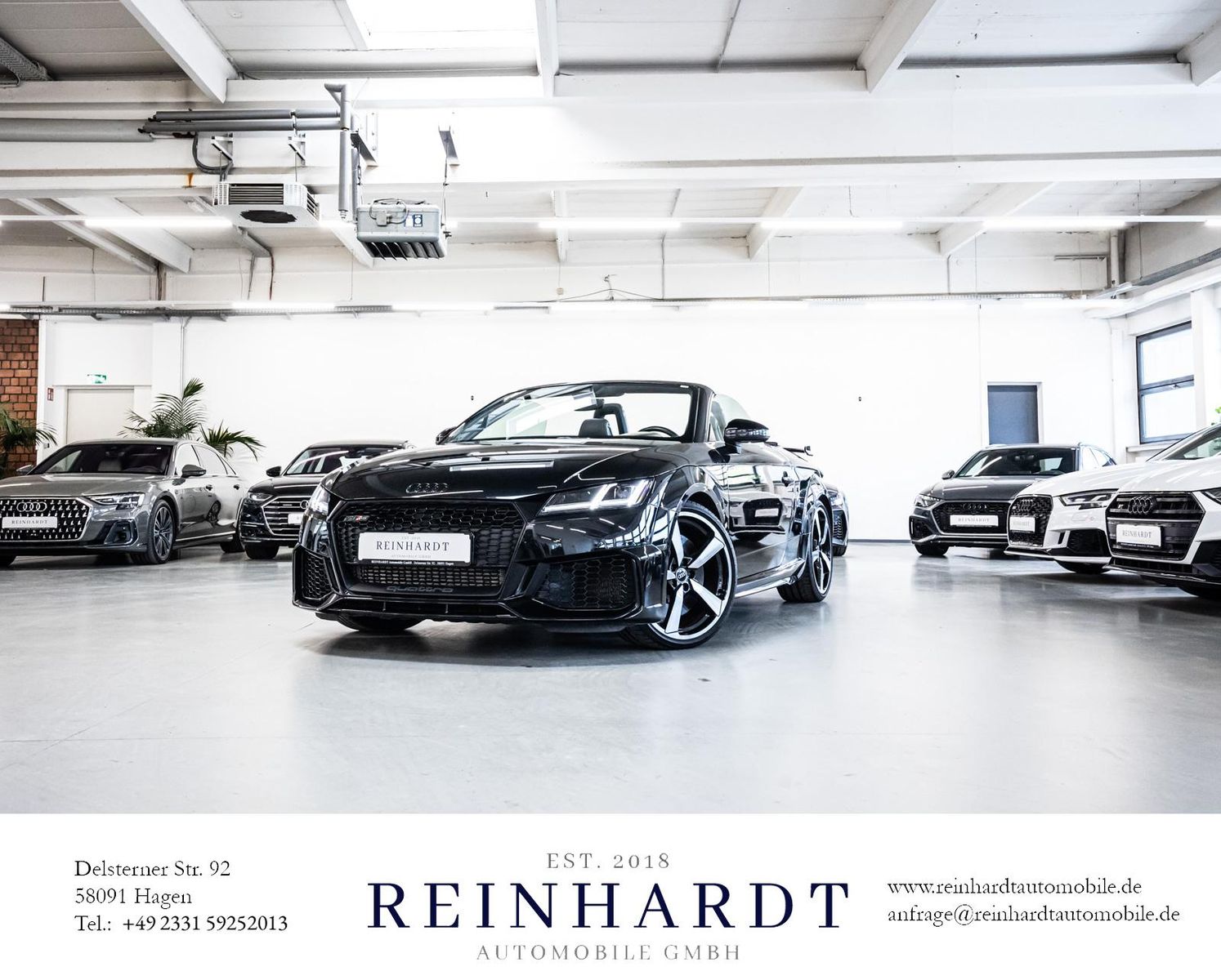 Audi TT RS ROADSTER ALL-BLACK/20Z/MTRX/RS-AGA/280KM/H