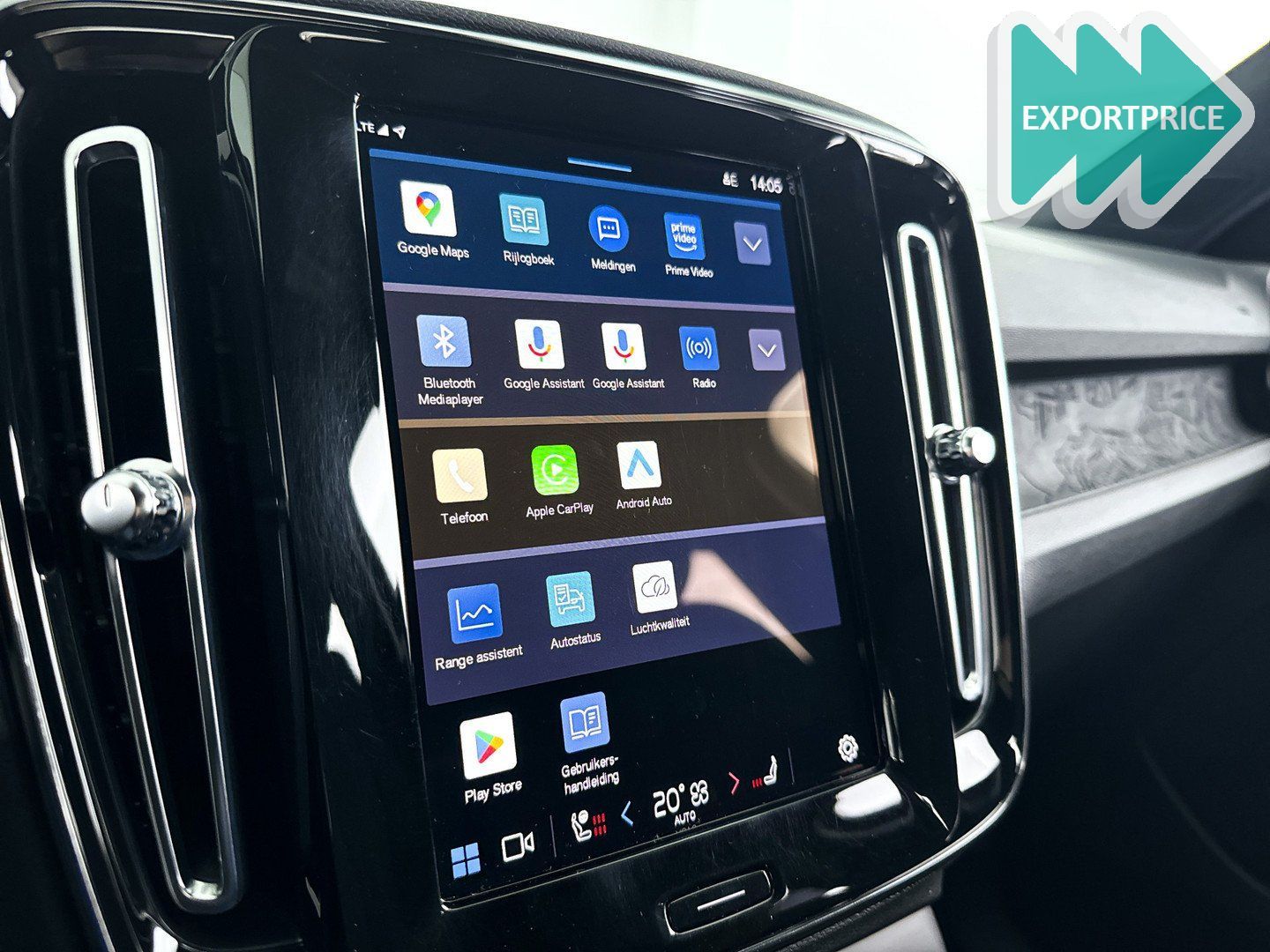 Volvo XC40 Recharge Plus 70 kWh | Stoel- en stuurverwa