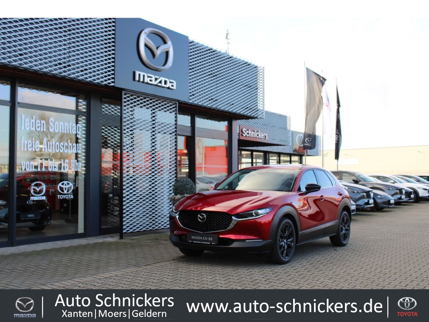 Mazda CX-30 SKYACTIV-G SOMO HOMURA+E-HECKKLAPPE !!