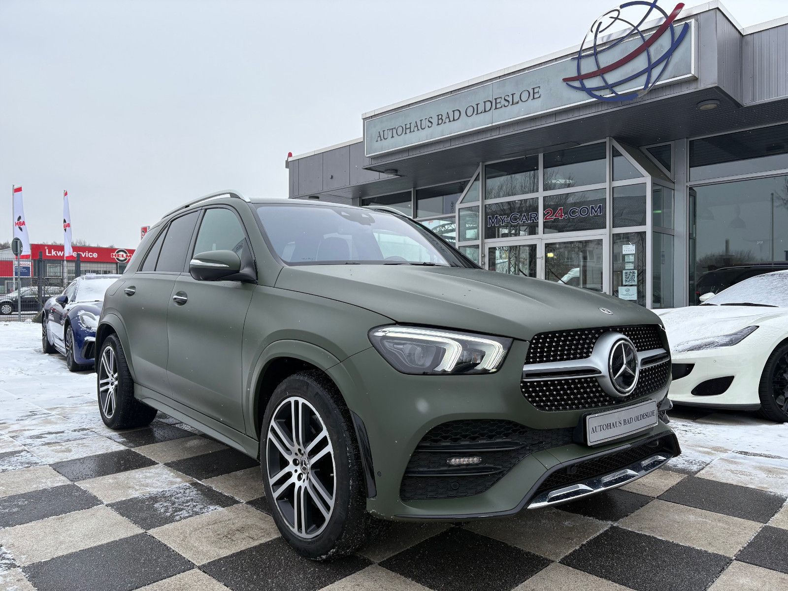 Mercedes-Benz GLE 350de+AMG LIne+HUD+StdHzg+Airmatic+Pano+360°