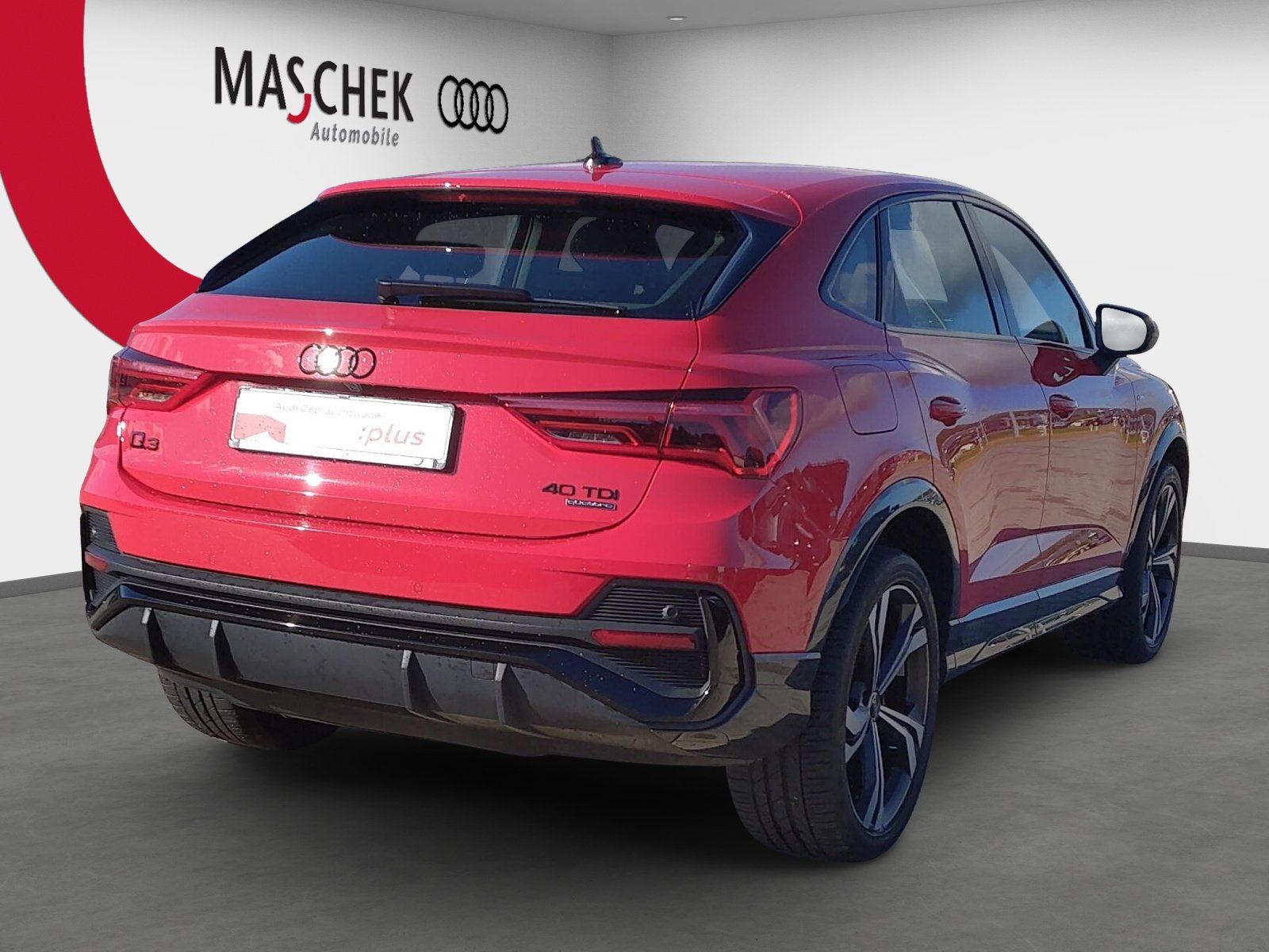 Audi Q3 Sportback S line 40 TDI quatt AHK Black PDC A