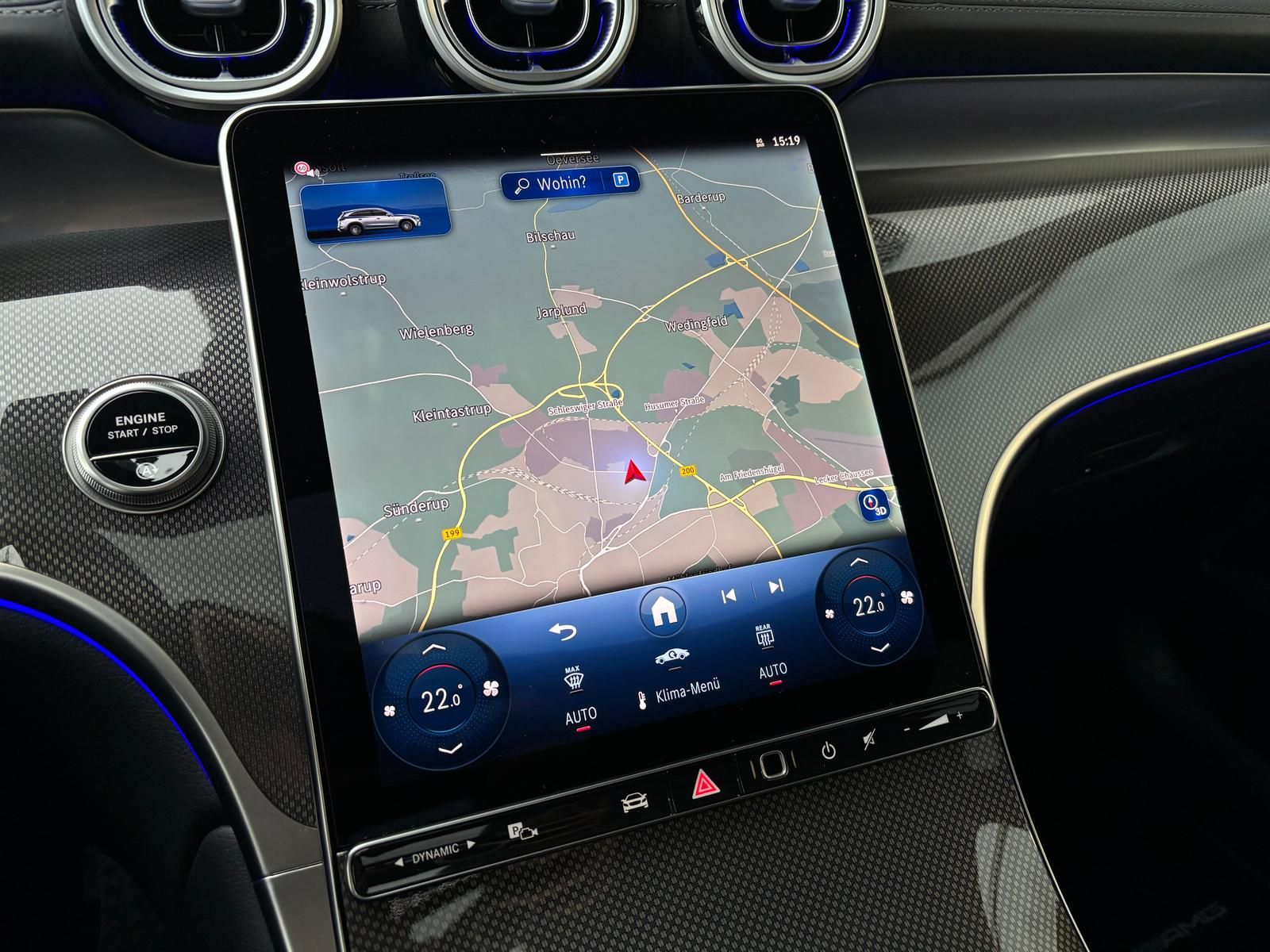 Mercedes-Benz GLC 300 d 4M AMG Line Prem+ Fahras+ AHK Pano HUD