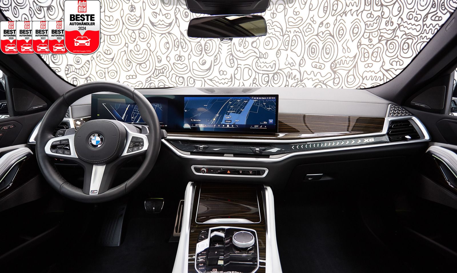 BMW X6 xDrive40d 3x M SPORT*PANO*ICONIC*INDIVIDUAL*