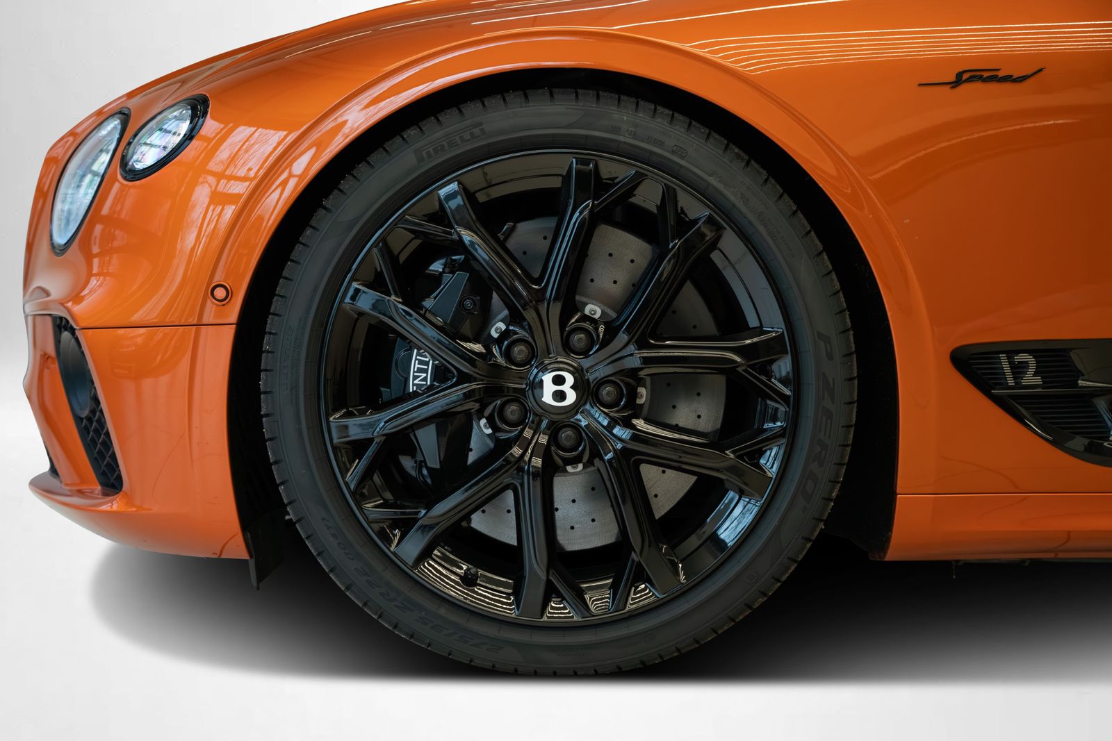 Bentley Continental GT Speed W12 Mandarin Hide Mulliner
