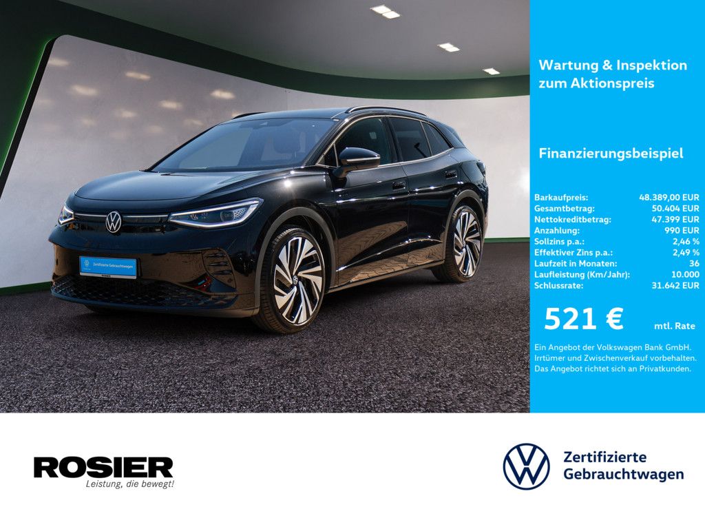 Volkswagen ID.4 GTX 4MOTION AHK ACC PANO HARM.KAR. HUD 360°