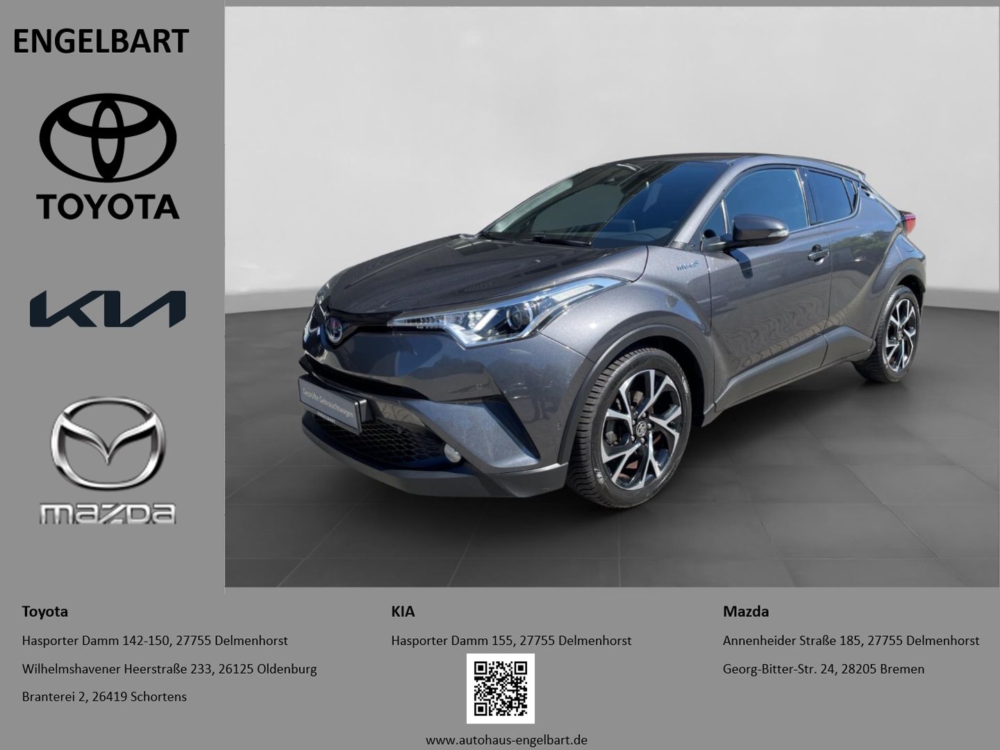 Toyota C-HR 1.8 Hybrid - Samsaru's Car Outlet