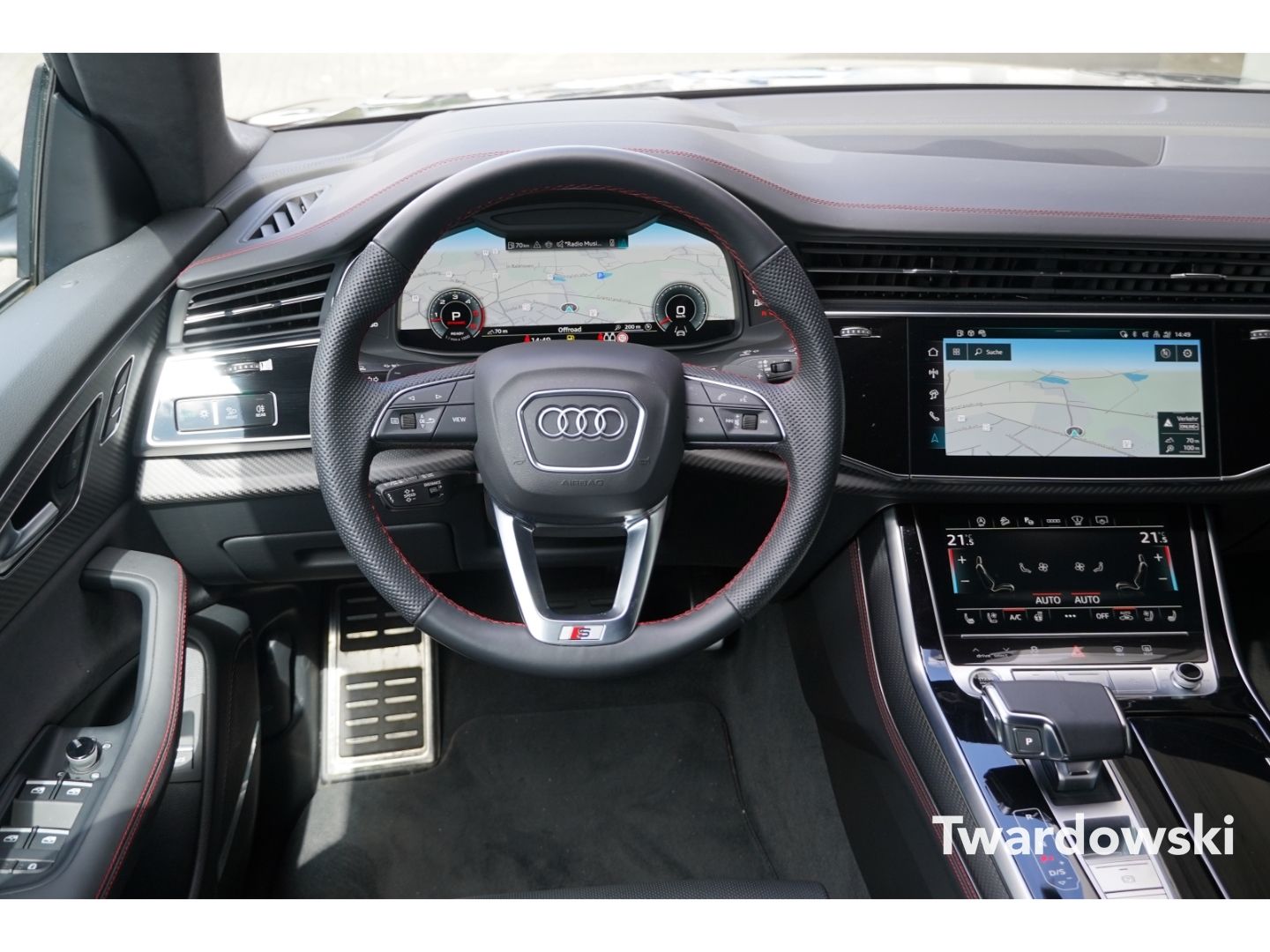 Audi Q8 S line Luftf. AHK PANO Matrix HUD B&O Allr.le