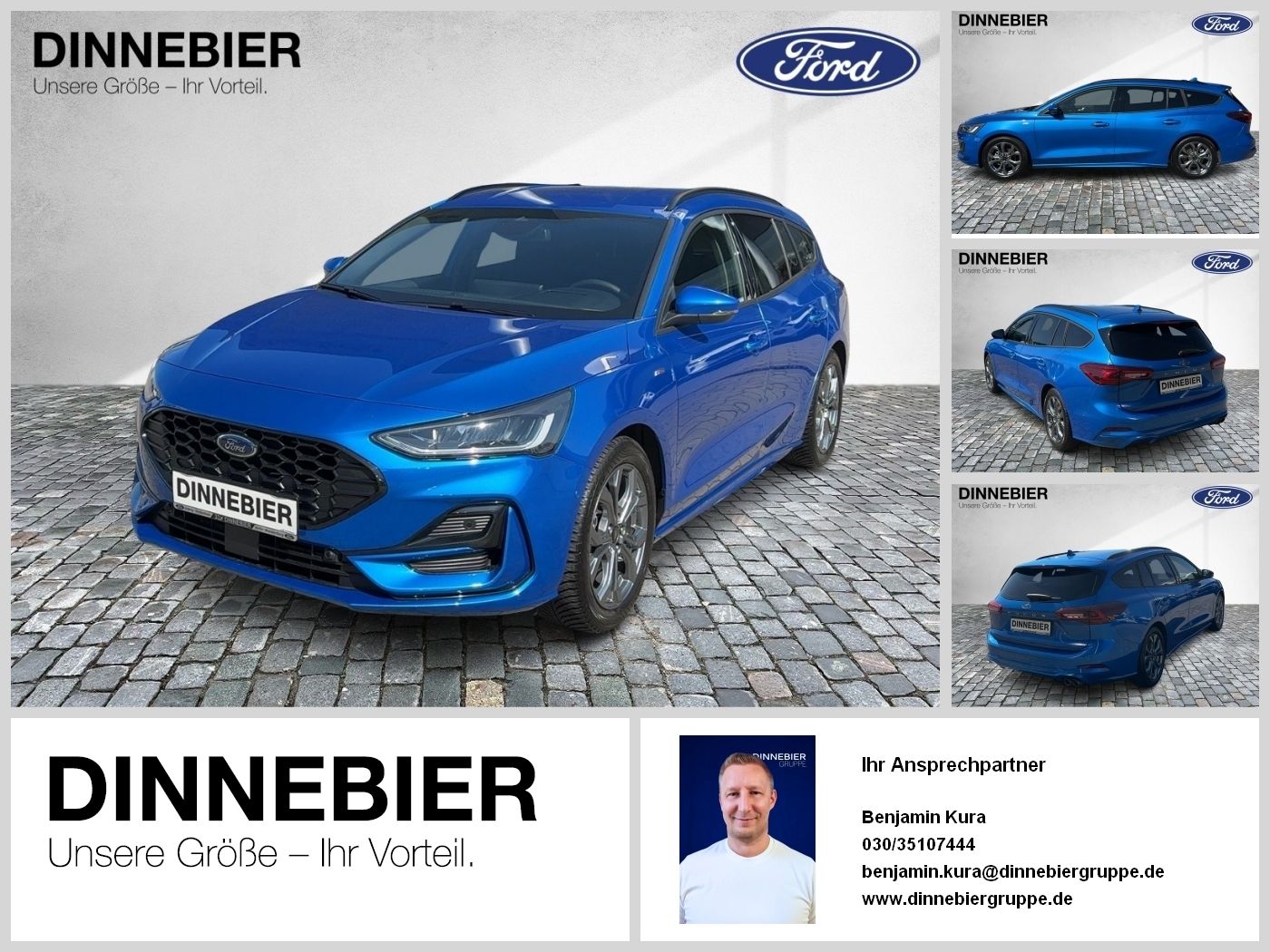 Ford FOCUS ST-Line X LED+AHK+Kamera+Winterpaket