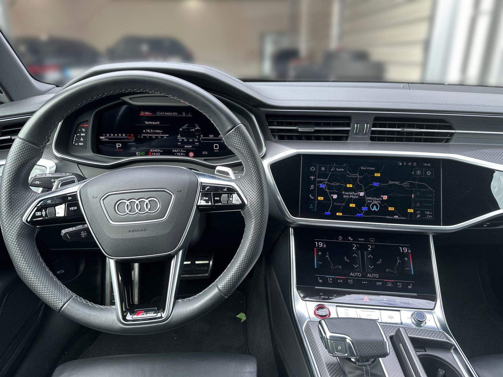Audi RS6 Avant 280 KM/H+HD MATRIX+AHK+LUFT+WABEN+B&O+