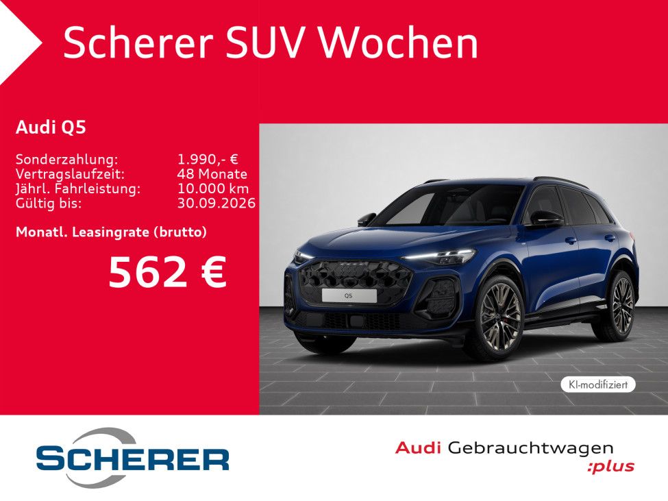 Audi Q5 S line edition TFSI S tronic PANO AHK 360°