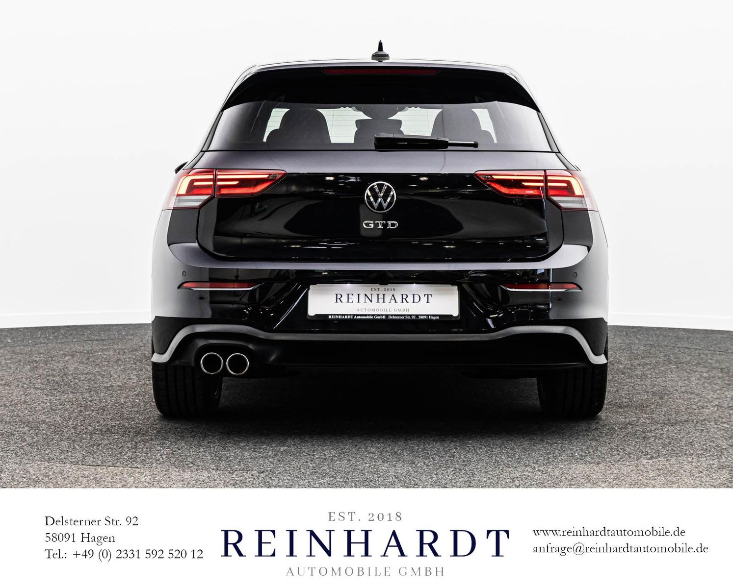 Volkswagen GOLF GTD ALL-BLACK ACC/PANO/SIDE/H&K/AHK/KAMERA