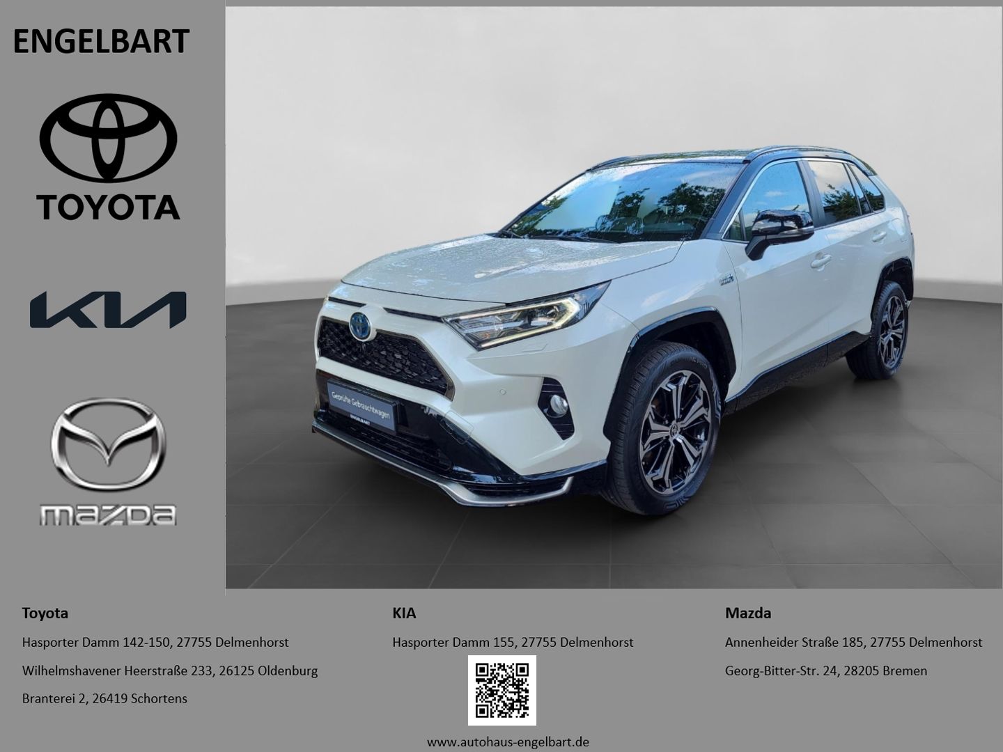 Toyota RAV 4 Plug-in Hybrid 4x4 2.5 VVT-i  Navi Memory 