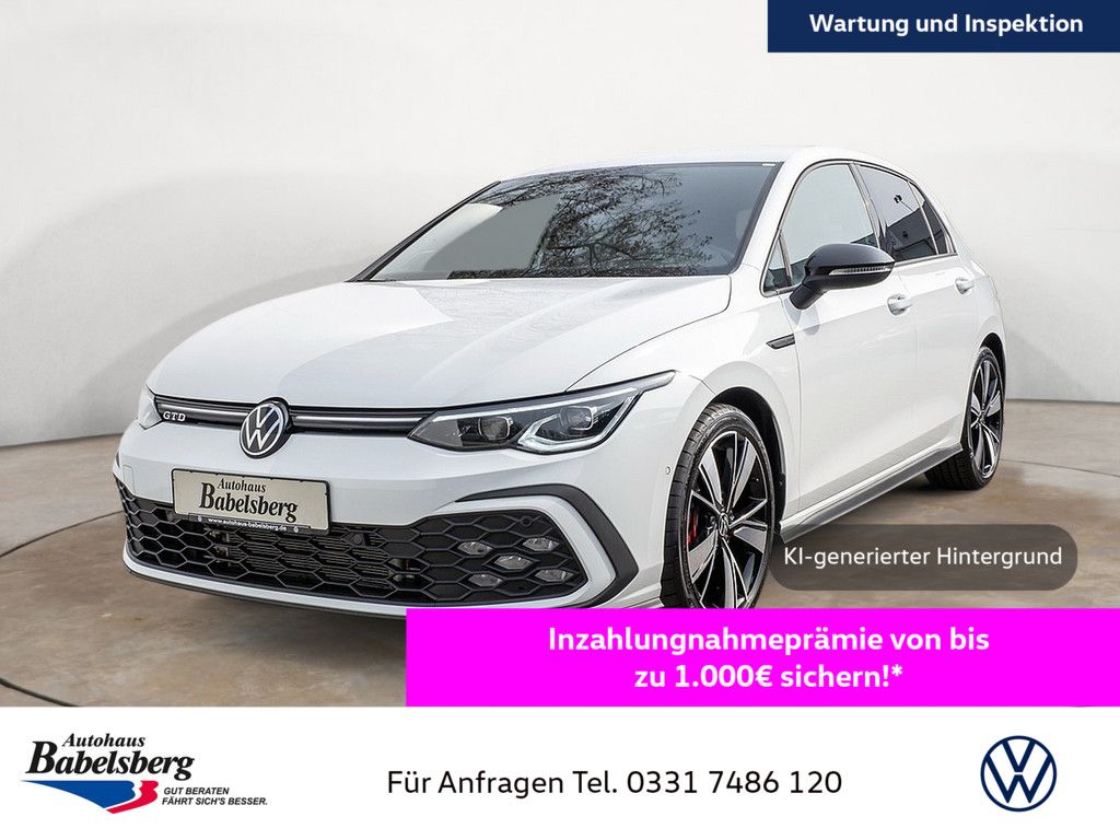 Volkswagen Golf VIII GTD 2.0TDI DSG LED NAVI AHK STANDHZ
