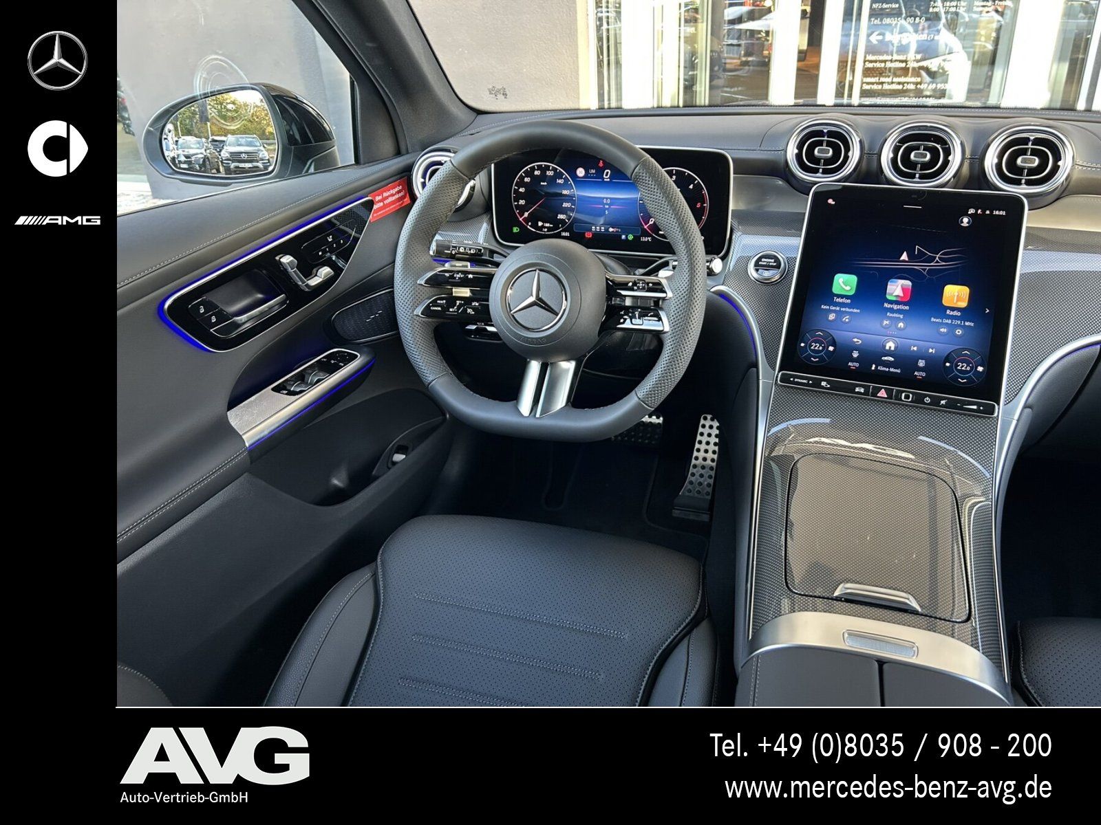Mercedes-Benz GLC 220 d 4M AMG Pano AHK DIGITAL Night RF 360°