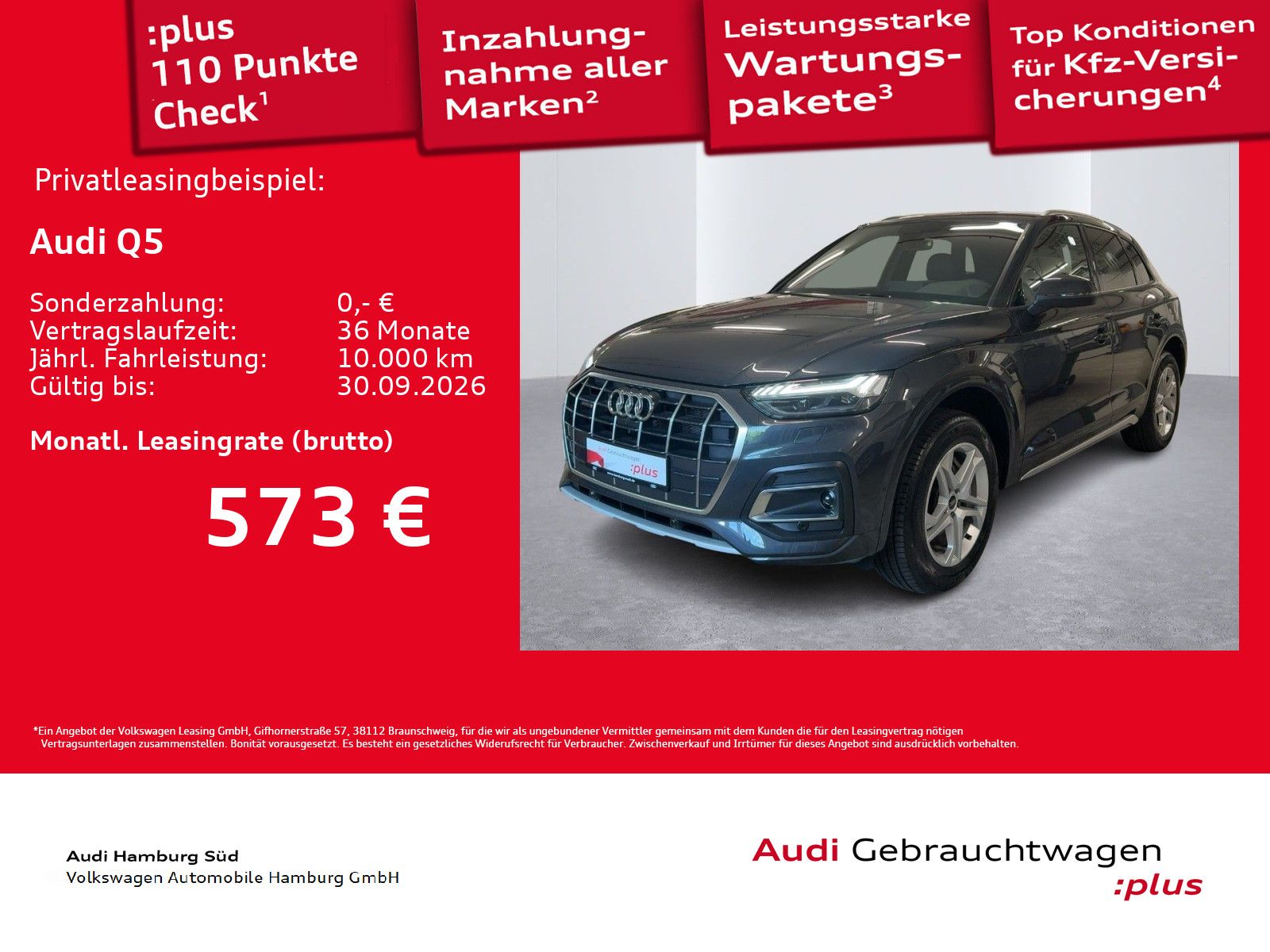 Audi Q5 50 TFSI e adv. quattro S tronic S LINE/MATRIX