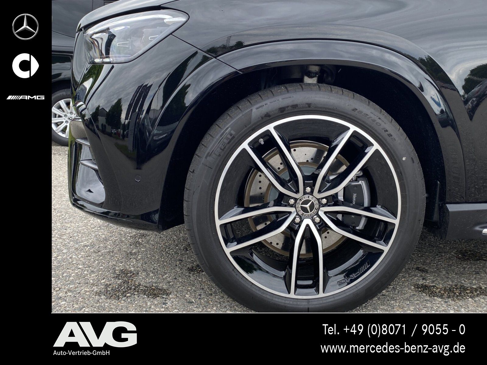 Mercedes-Benz GLE 450 d 4M AMG Pano HuD Stndhzg AHK Air 360°