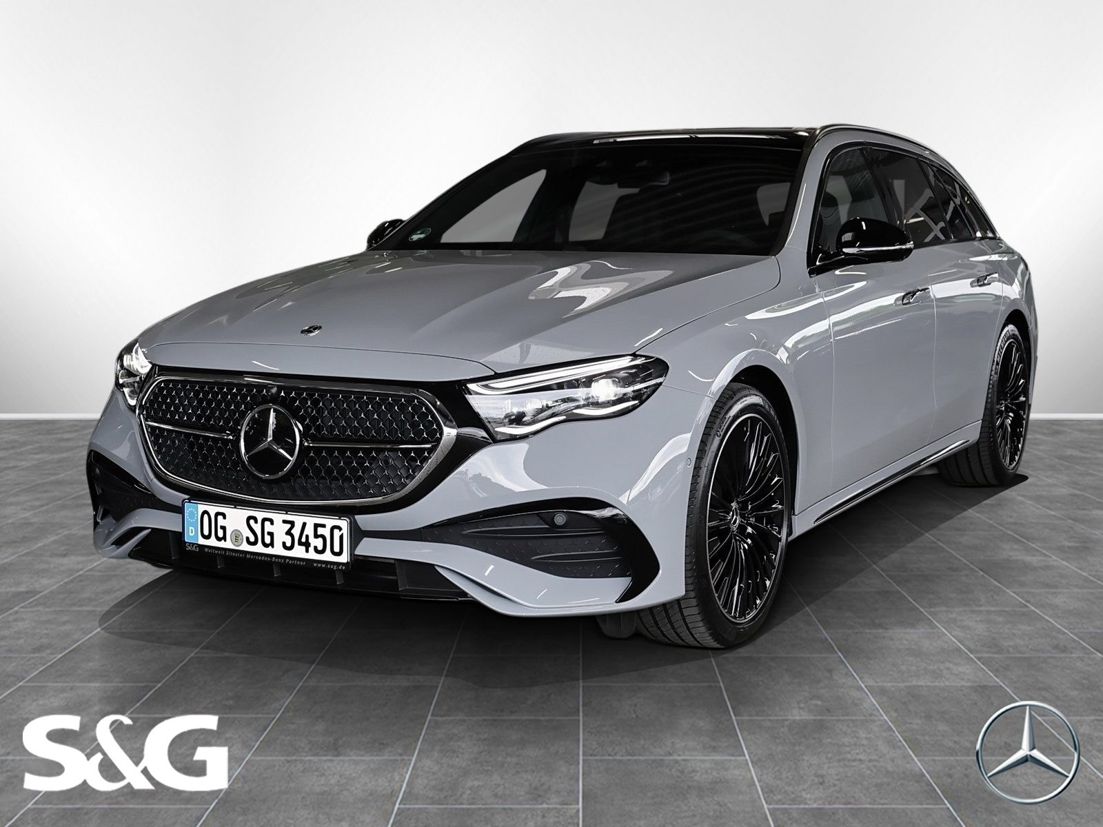 Mercedes-Benz E 450 d 4M T AMG MBUX+360°+DIG-LED+Pano+AHK+Nigh