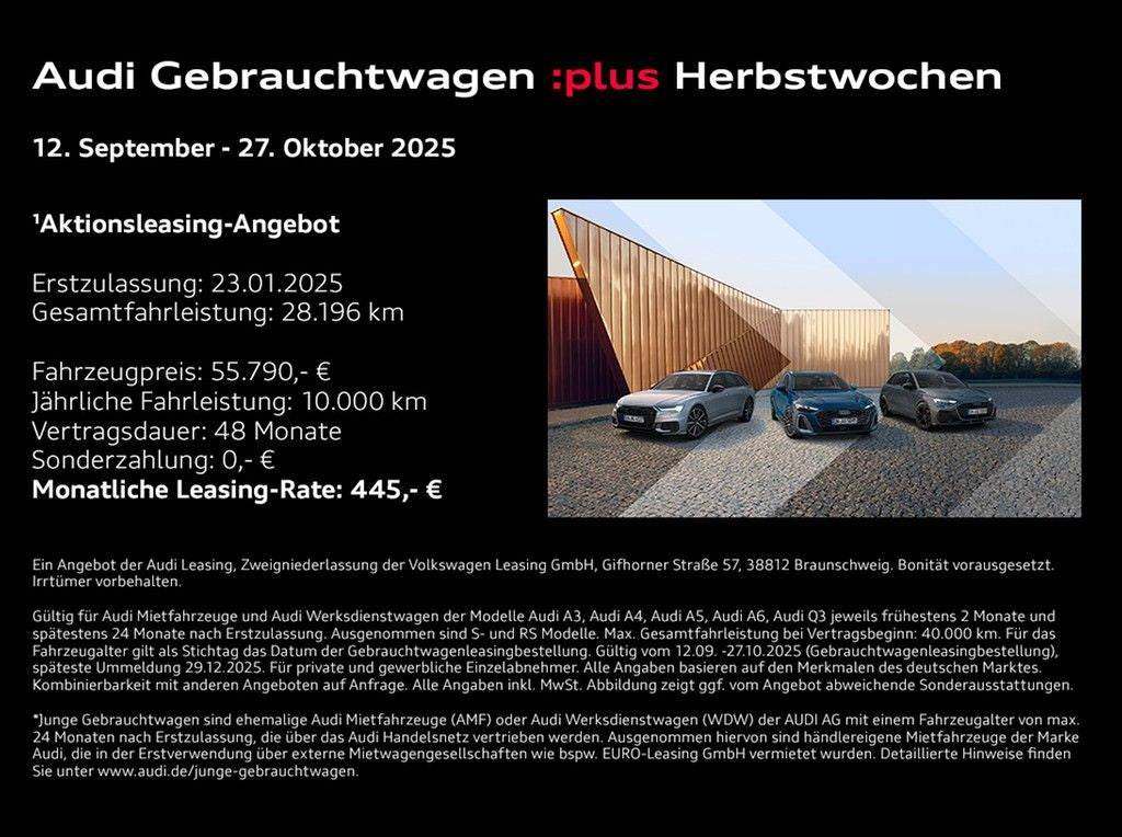 Audi A5 Avant TFSI quattro edition one S line AKTION+