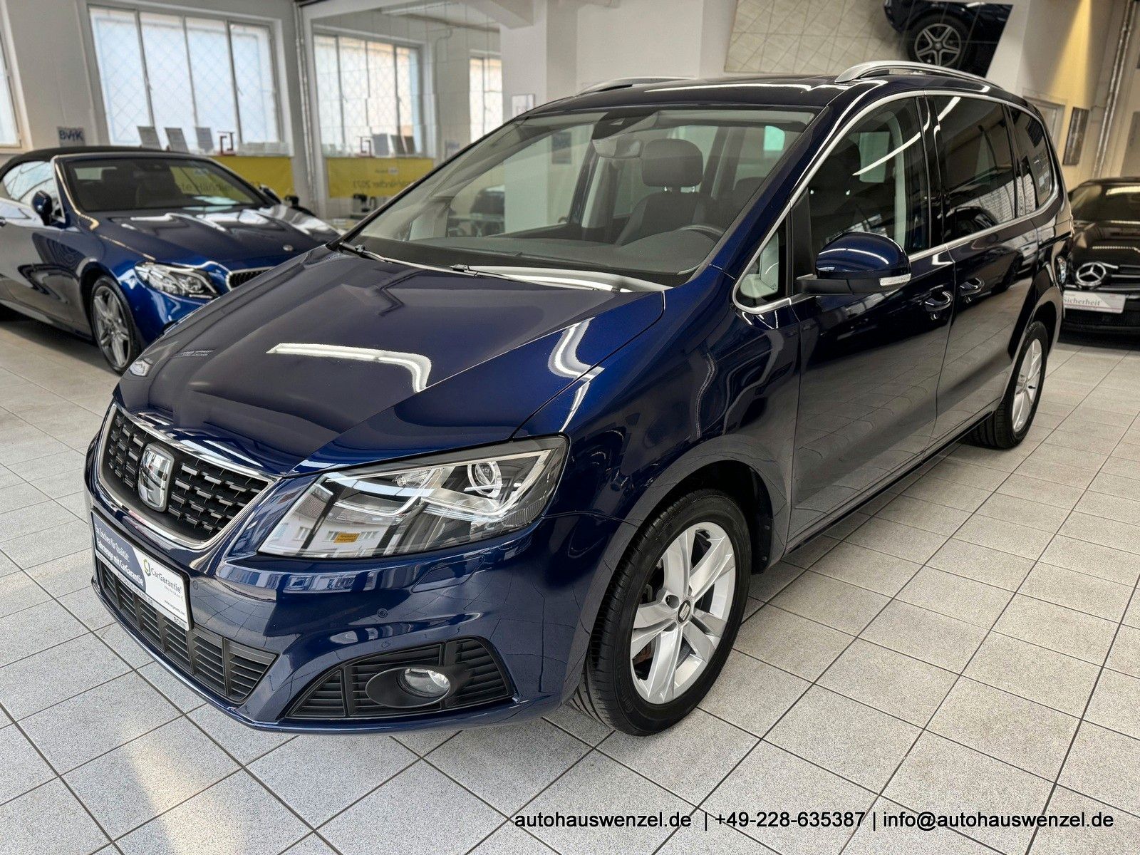Seat Alhambra 2.0 TDI Aut. Xcellence 7-SI. PANO AHK