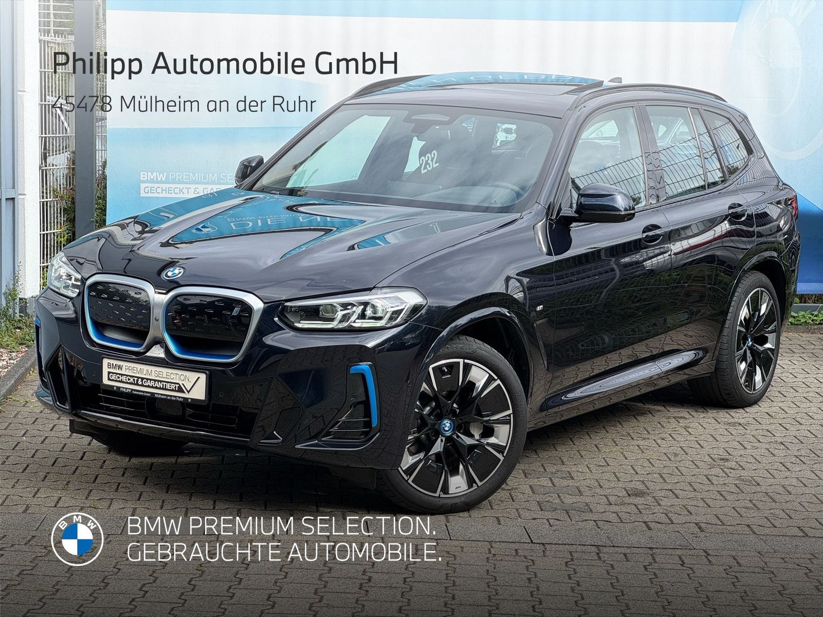 BMW iX3 M Sport AHK PANO h&k DA-Pro HuD 360° Impress