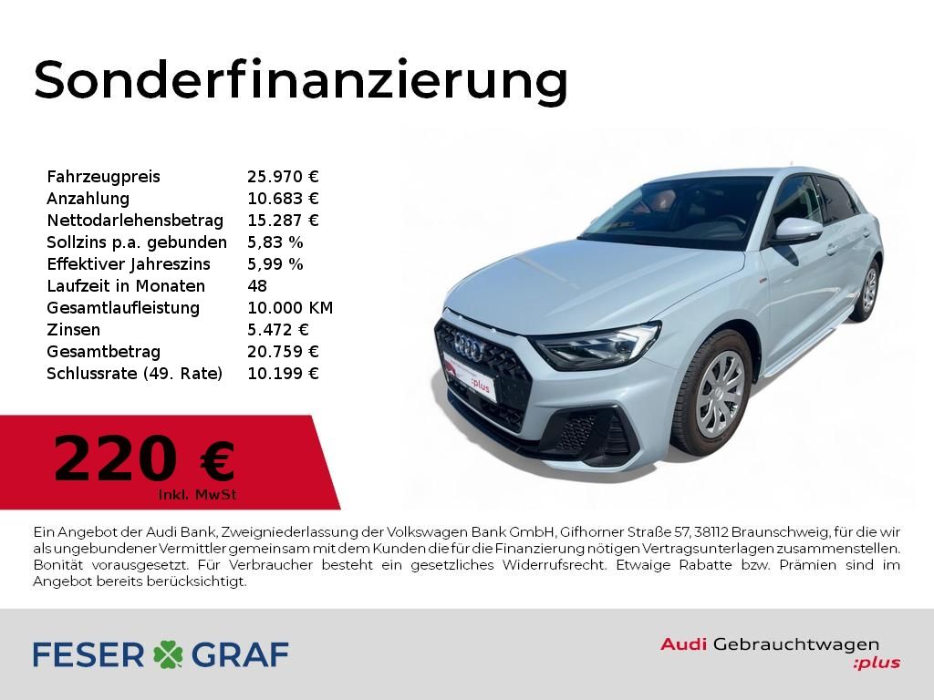 Audi A1 Sportback S line 30 TFSI S tronic - Samsaru's Car Outlet