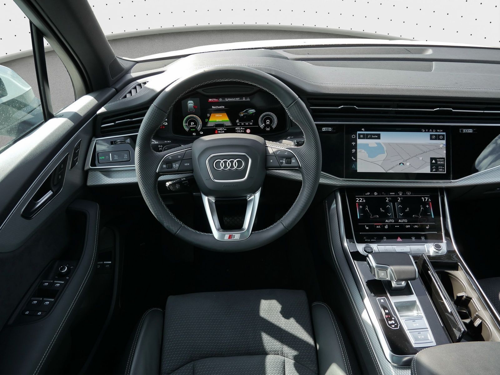 Audi Q7 55 TFSIe qu. S line Air*HuD*Panop*AHK*B&O*ACC