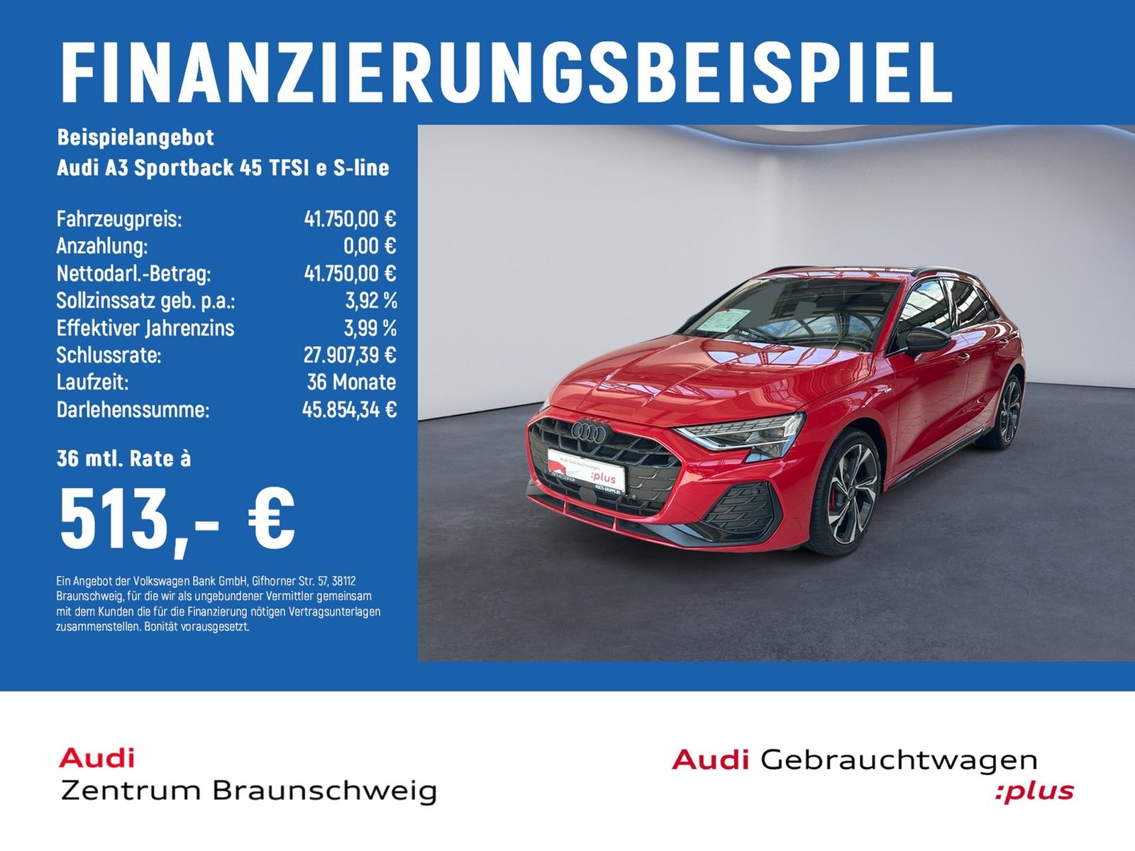 Audi A3 Sportback 45 TFSI e S-line AHK+MATRIX-LED+HUD