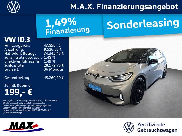 Volkswagen ID.3 GTX IQ.LIGHT+AR HUD+PANO+ACC+KAMERA+NAVI++