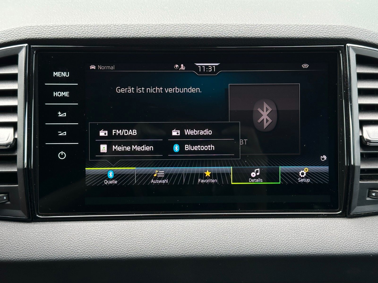 Skoda 150PS DSG Sportline NAVI ACC KAMERA eHK LM19"AHK