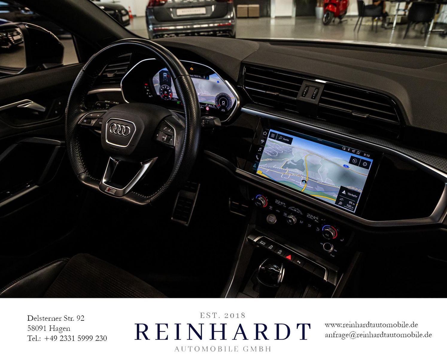 Audi Q3 45 TFSI Q S LINE/BLACK - Samsaru's Car Outlet