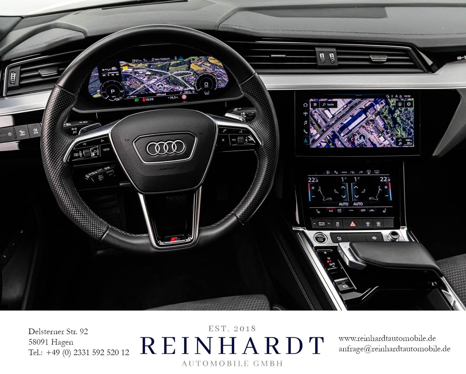 Audi E-TRON SPORTBACK 50 S LINE ACC/HuD/AHK/NACHT/KAM