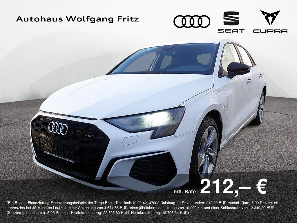 Audi A3 Sportback 45 TFSI e LED+NAVI+SHZ+KLIMA+FSE+BT