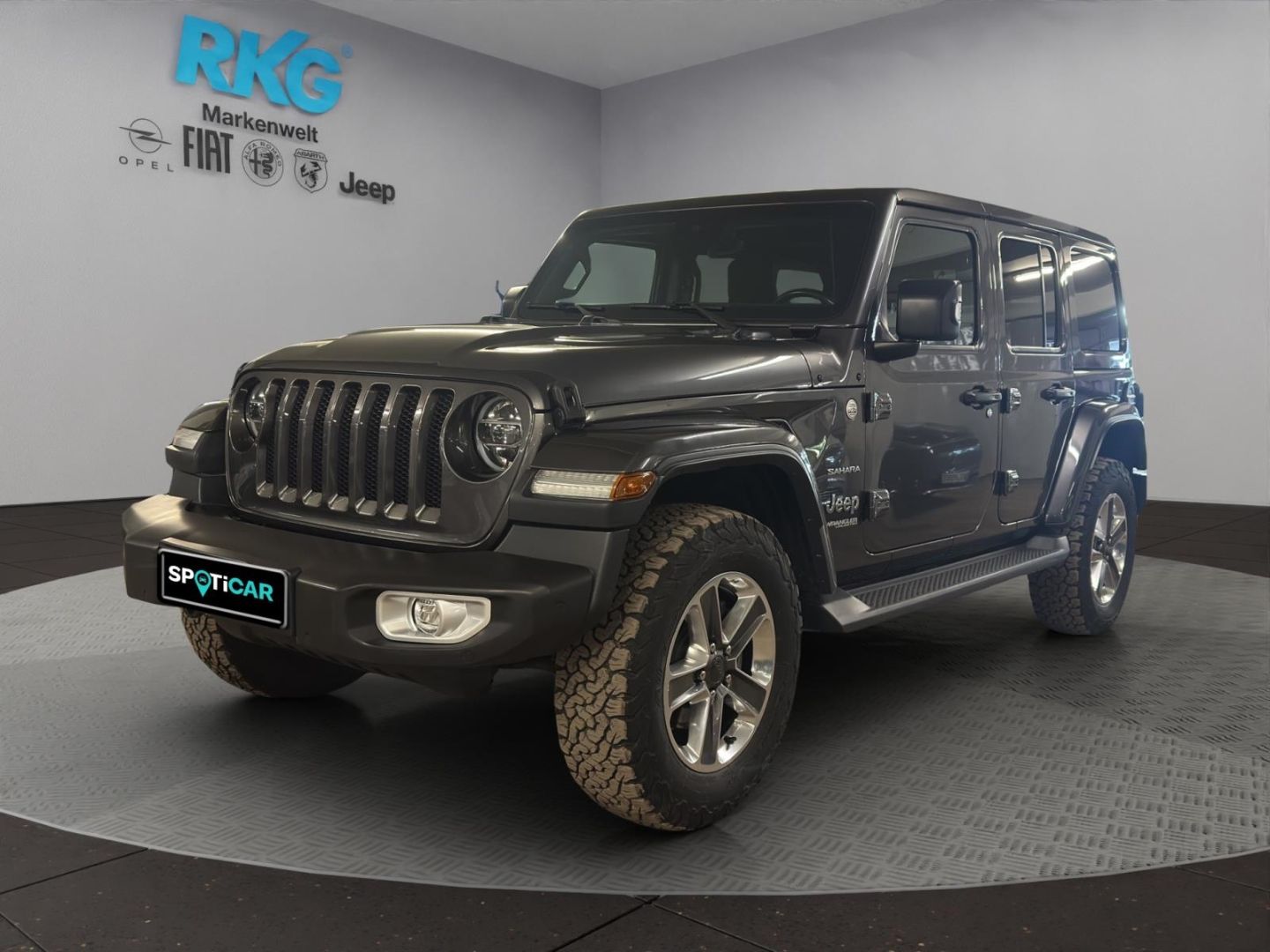 Jeep Wrangler Sahara Ultd. 2.0, ACC, Leder, Hardtop, 