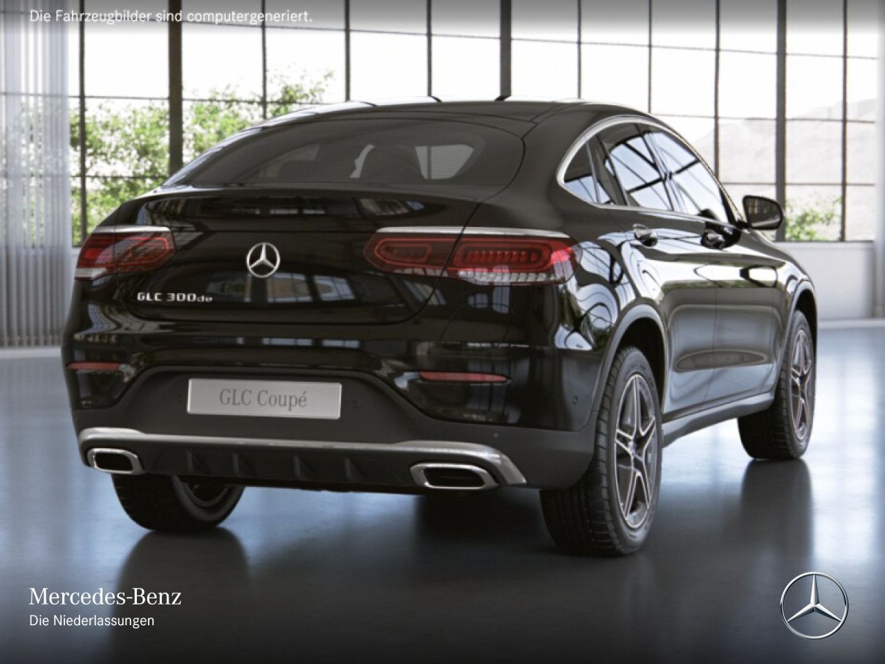 Mercedes-Benz GLC 300 de 4M Coupe AMG - Samsaru's Car Outlet