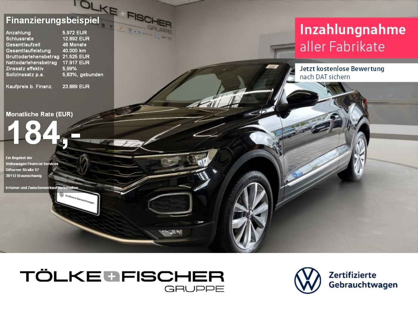 Volkswagen T-Roc 1.5 TSI Style - Samsaru's Car Outlet