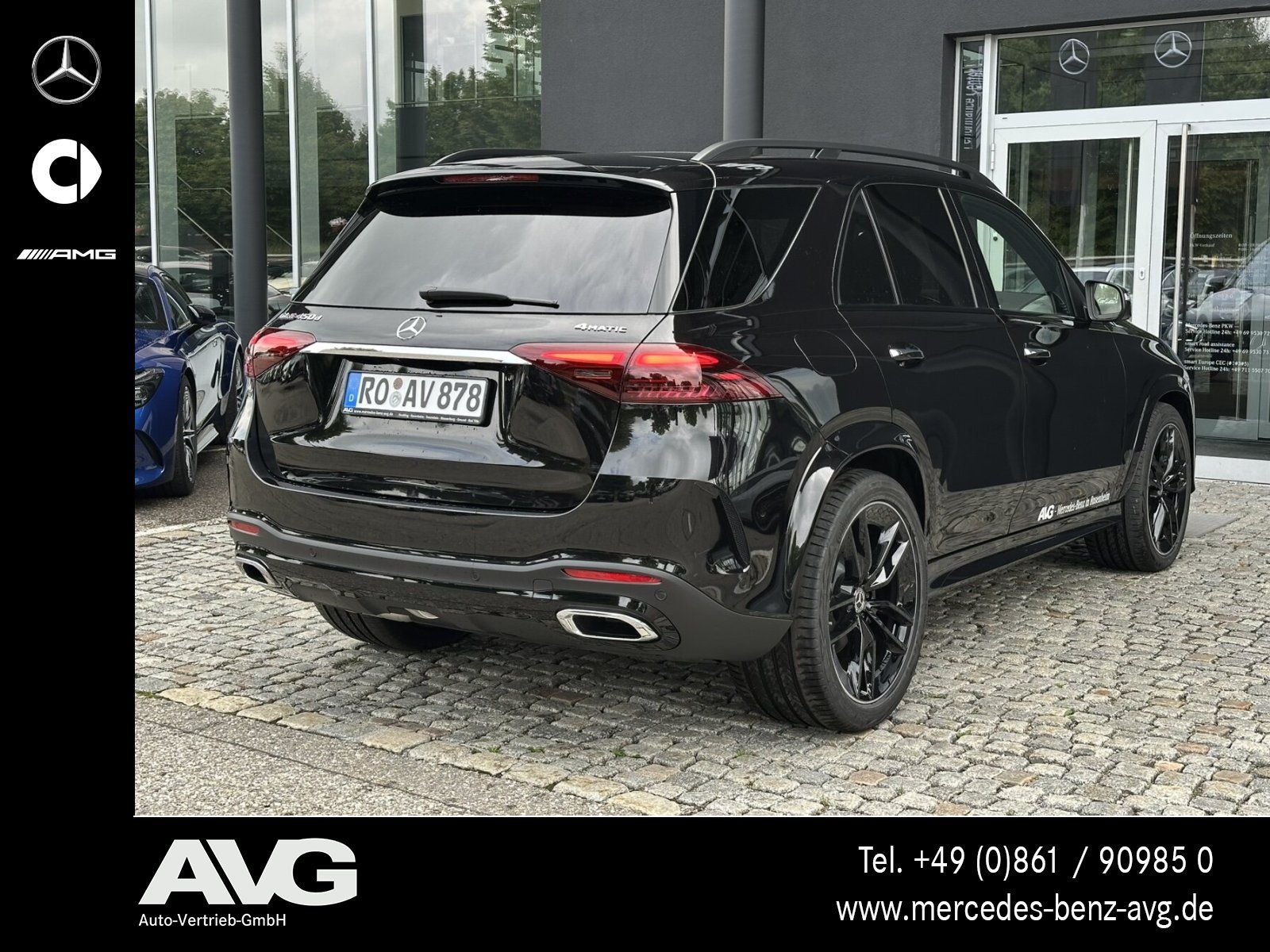 Mercedes-Benz GLE 450 d 4M AMG Pano HuD Air AHK Burmester 360°